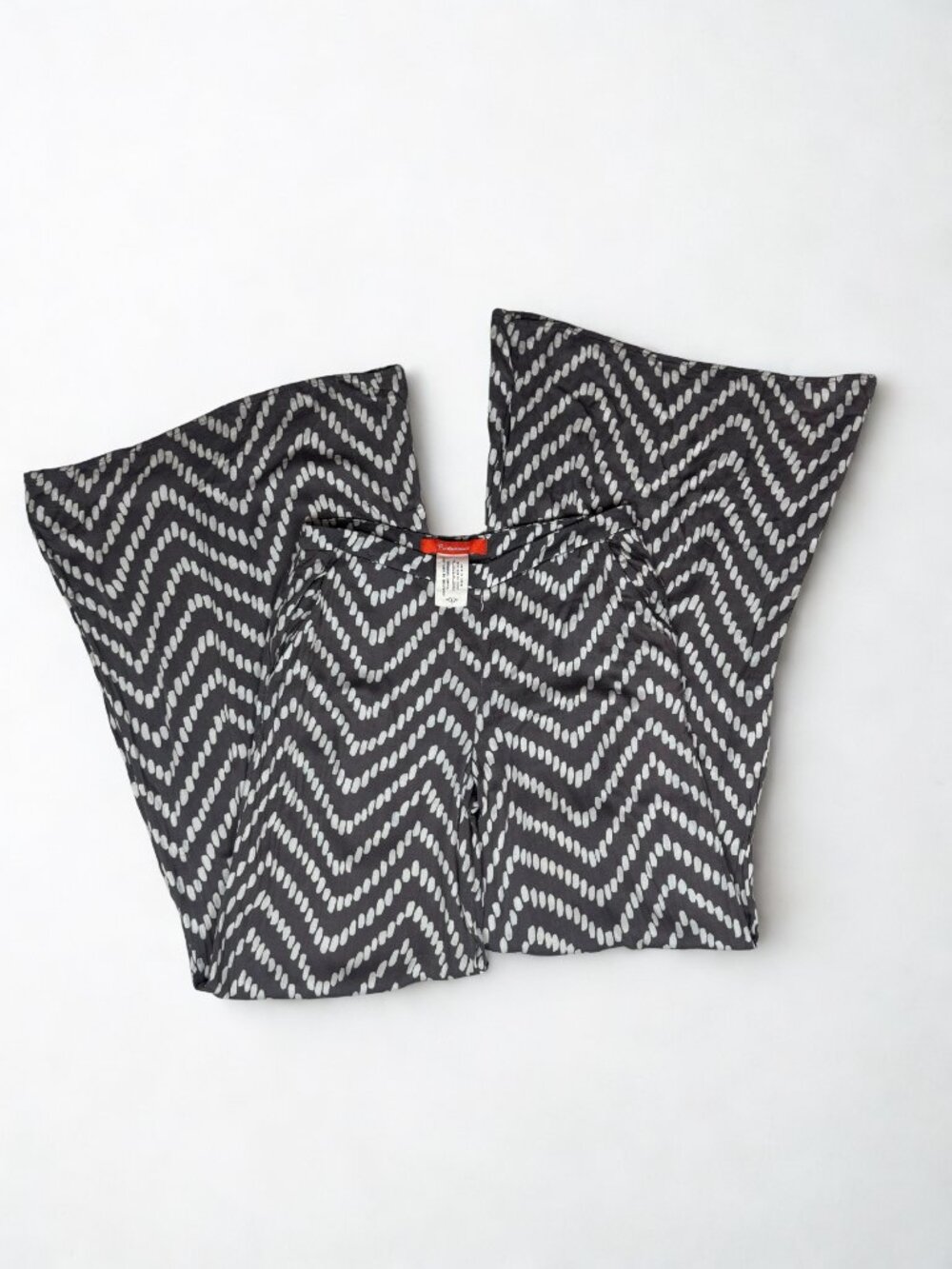 Anthropologie Cartonnier Chevron Wide Leg Boho Palazzo Pants Size 2